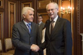Vladimir Litvin and Herman Van Rompuy
