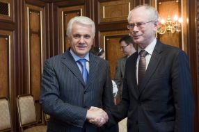 Vladimir Litvin and Herman Van Rompuy