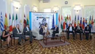 Meeting of Yuliya Timoshenko and Herman Van Rompuy