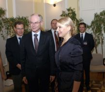 Yuliya Timoshenko and Herman Van Rompuy