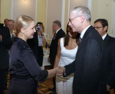 Yuliya Timoshenko and Herman Van Rompuy