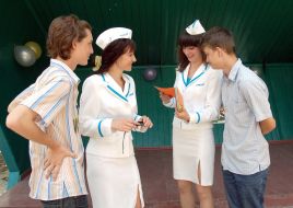 Young Pioneer leaders