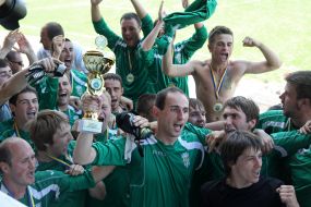 The players of fans command of FС ”Carpathy”