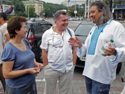 Zirka Menzatyuk, Oles Ilchenko and Sergey Pantyuk