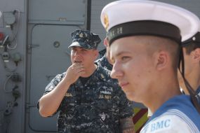 Моряки ВМС США и Украины