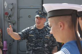 Моряки ВМС США и Украины