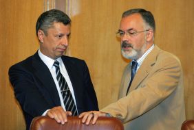 Yuriy Boyko and Dmitriy Tabachnik