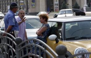 Savik Shuster and Olga Nevskaya