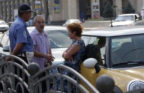 Savik Shuster and Olga Nevskaya