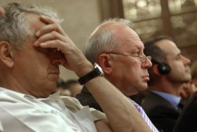 Представники ділових кіл та дипломатичного корпусу під час зустрічі з прем’єр-міністром України Миколою Азаровим