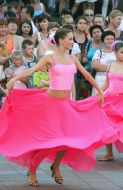 Participant of the tango festival
