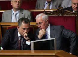 Борис Колесников і Микола Азаров