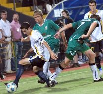 Genrikh Mhitaryan, Oleg Karamushka and Yevgeny Lozinsky