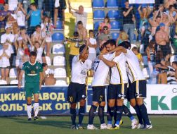 The players of FС ”Metallurg” (Donetsk)