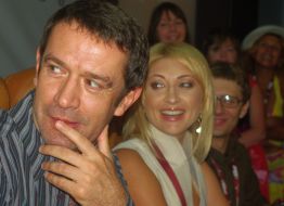 Vladimir Mashkov and Viktoriya Tigipko