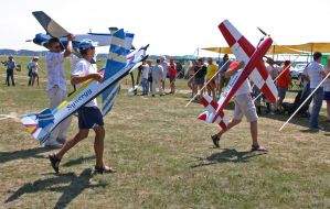 The competition model airplanes ”Masters Cup 2010”