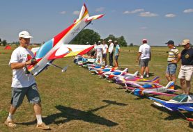 The competition model airplanes ”Masters Cup 2010”
