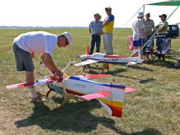 The competition model airplanes ”Masters Cup 2010”