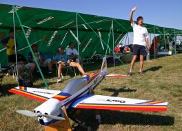 The competition model airplanes ”Masters Cup 2010”