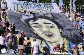 The fans of PFС ”Sevastopol”