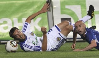 Milos Ninkovic and Vasil Gigiadze
