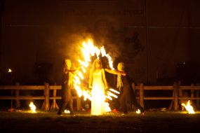 Fire show ”Flaming Dawn”