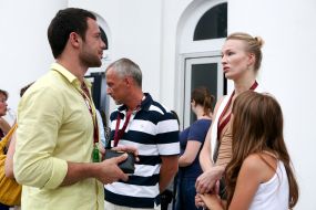 Artem Osipov, Aleksey Lukanev and Yekaterina Malikova