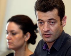 Jean-Fran&#231;ois Julliard and Elsa Vidal