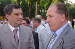 Eduard Matviychuk and Aleksandr Grachov