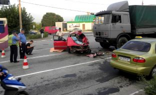 Broken car ”Audi”