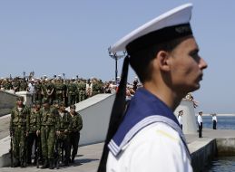 Sailors and Marines of the Navy of Russia