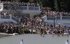 Репетиція параду кораблів