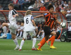 Marcelo Moreno and Nikita Kamenyuka