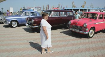Exhibition of cars