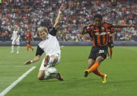 Douglas Costa and Nikita Kamenyuka