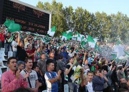 FC ”Karpaty” (Ukraine) fans