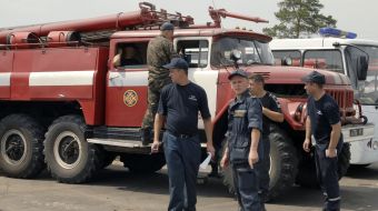 The Ministry of Emergency Measures employees