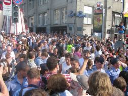 Police hamper the march of the Russian opposition