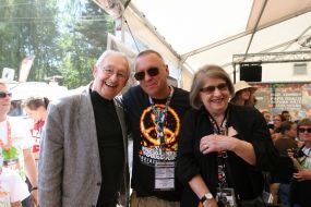 Jerzy Owsiak and Andrzej Wajda