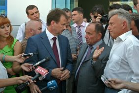 Anatoly Holubchenko, Nicholay Lambutskiy and Alexandr Popov