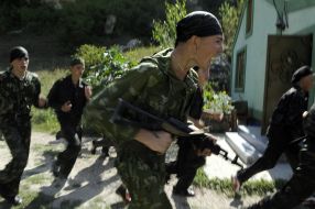 Молодые казаки