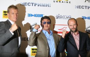 Dolph Lundgren, Sylvester Stallone and Jason Statham