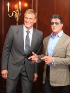 Dolph Lundgren and Sylvester Stallone