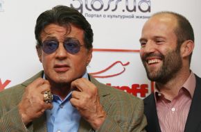 Sylvester Stallone and Jason Statham