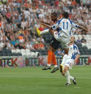 Fernandinho, Taofik Salhi and Igor Dulyai