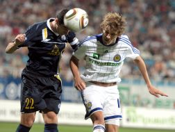 Denis Garmash and Genrikh Mkhitaryan