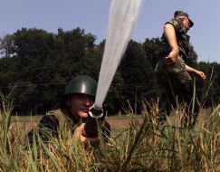 Солдат пожежного розрахунку