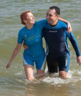 Oksana Stashenko and Vladislav Mina