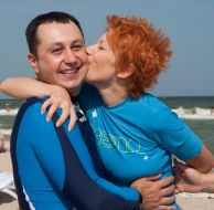 Oksana Stashenko and Vladislav Mina