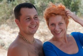 Oksana Stashenko and Vladislav Mina